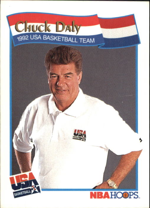 1991-92 Hoops McDonald's #61 Chuck Daly CO USA