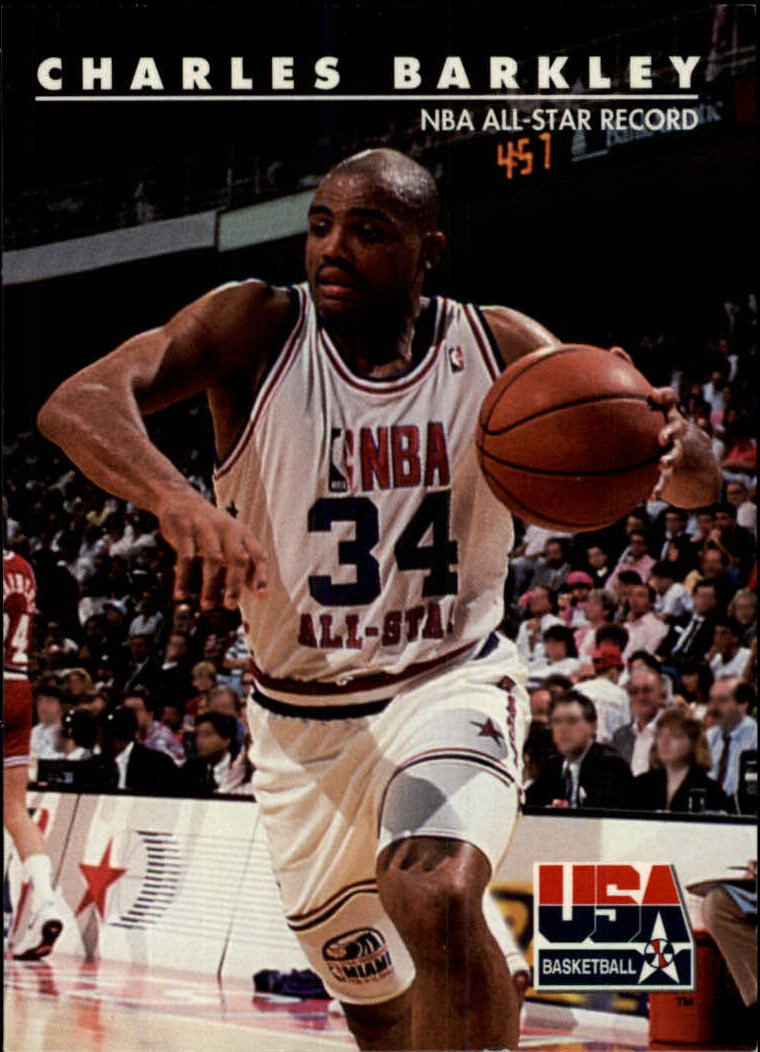 1992 SkyBox USA #7 Charles Barkley/NBA All-Star Record