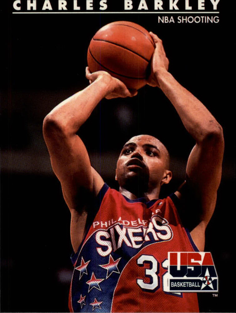 1992 SkyBox USA #8 Charles Barkley/NBA Shooting