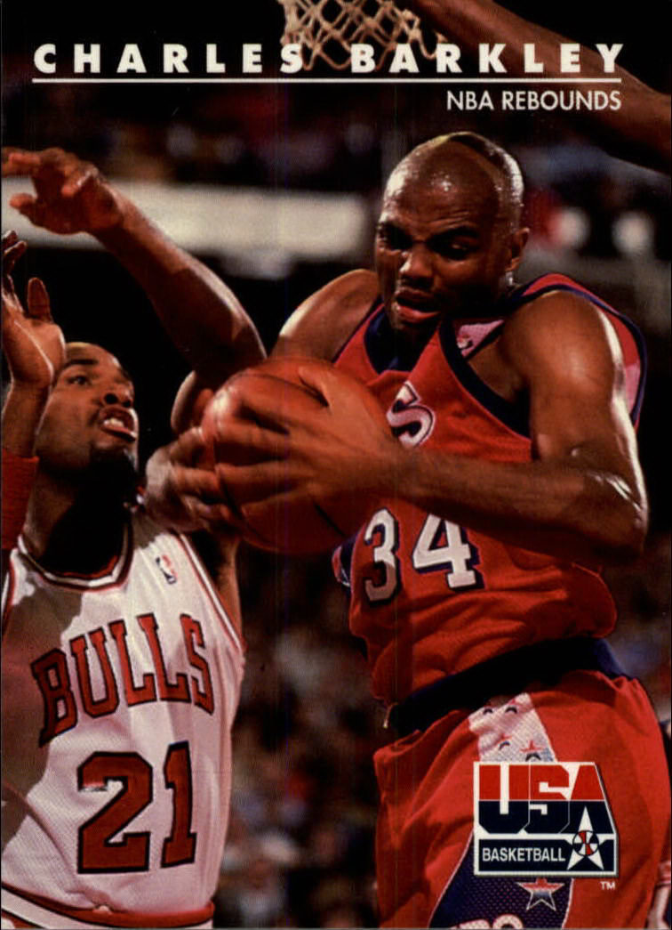 1992 SkyBox USA #9 Charles Barkley/NBA Rebounds