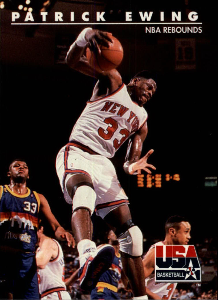 1992 SkyBox USA #27 Patrick Ewing/NBA Rebounds