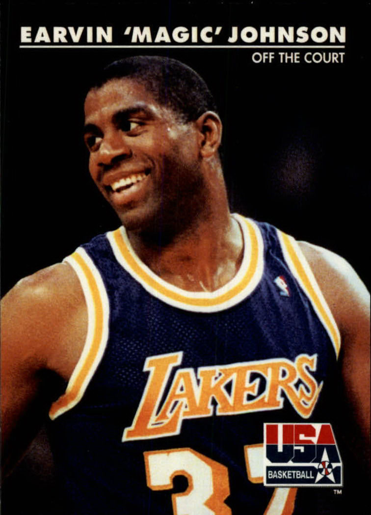 1992 SkyBox USA #32 Magic Johnson/Off the Court
