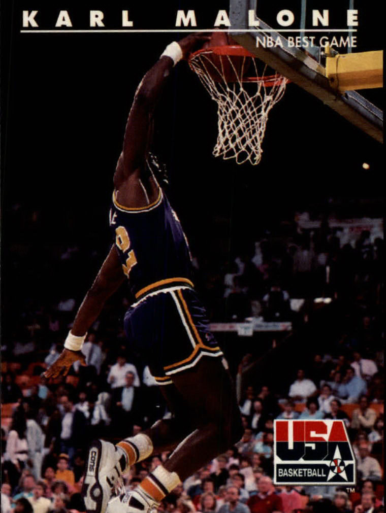 1992 SkyBox USA #49 Karl Malone/NBA Best Game