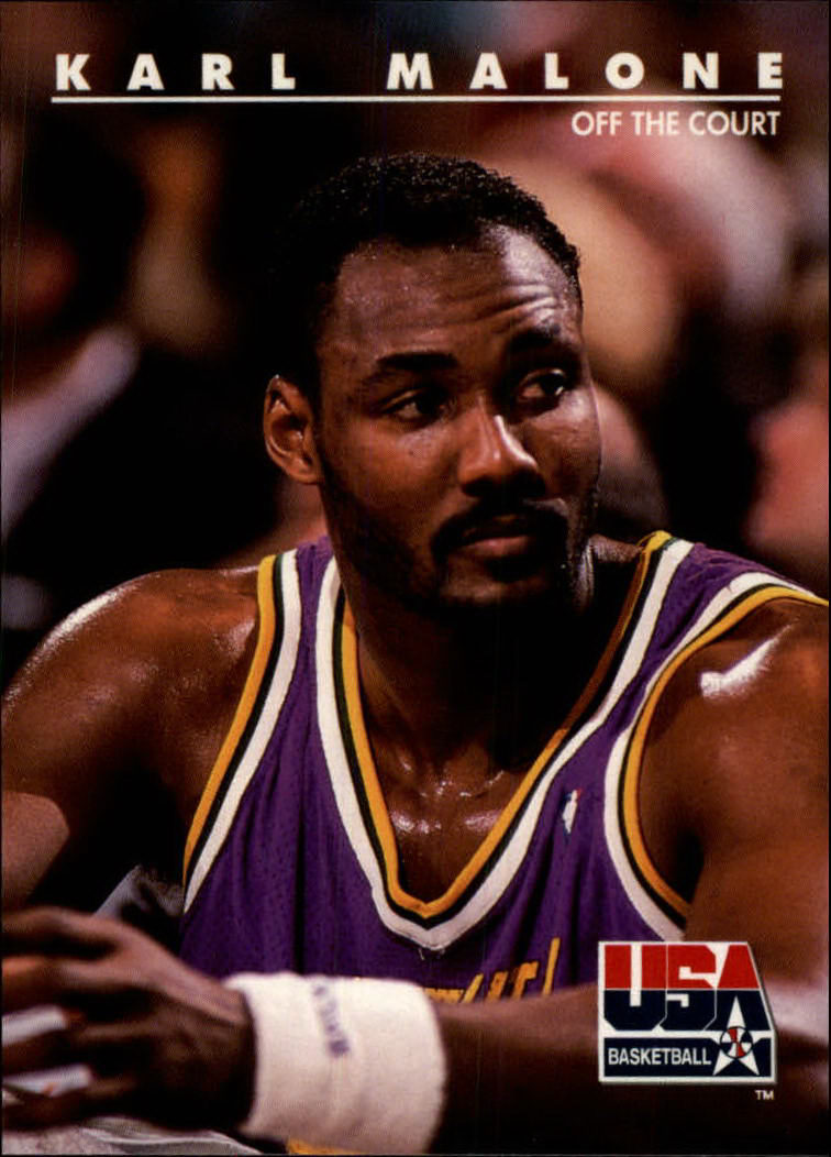 1992 SkyBox USA #50 Karl Malone/Off the Court