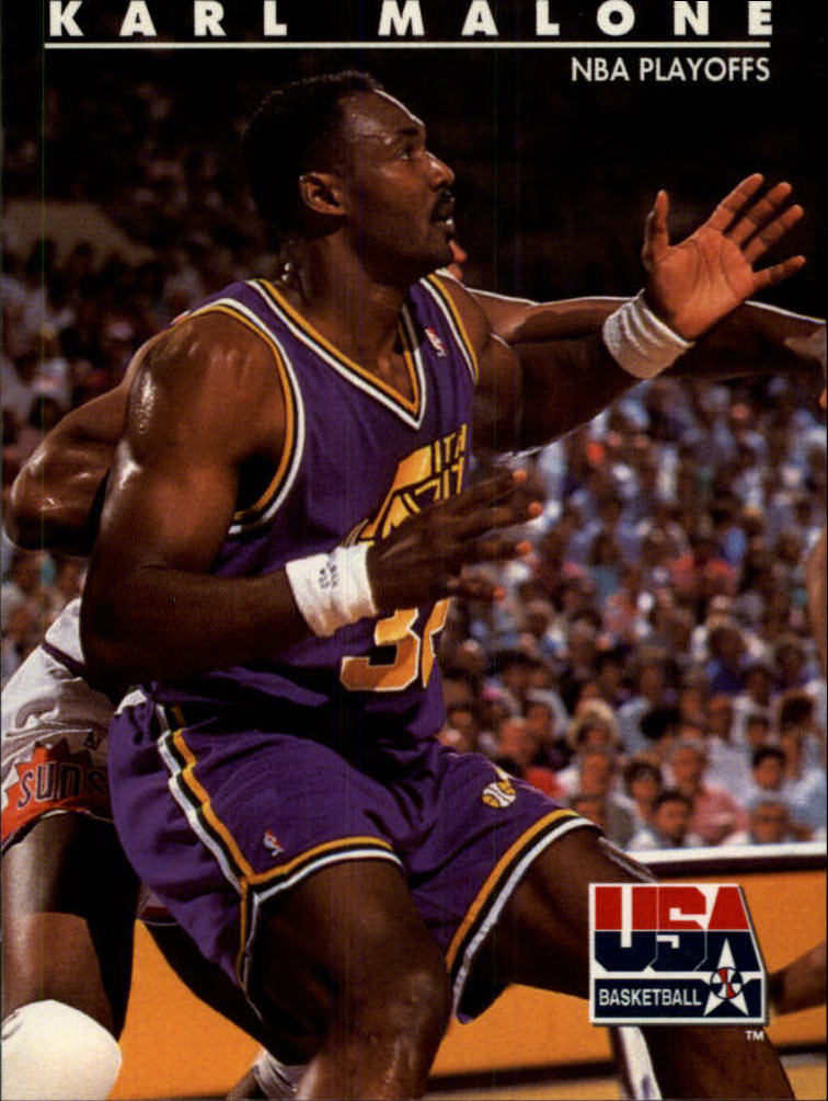 1992 Skybox Team USA # 51 Karl Malone Basketball Card 