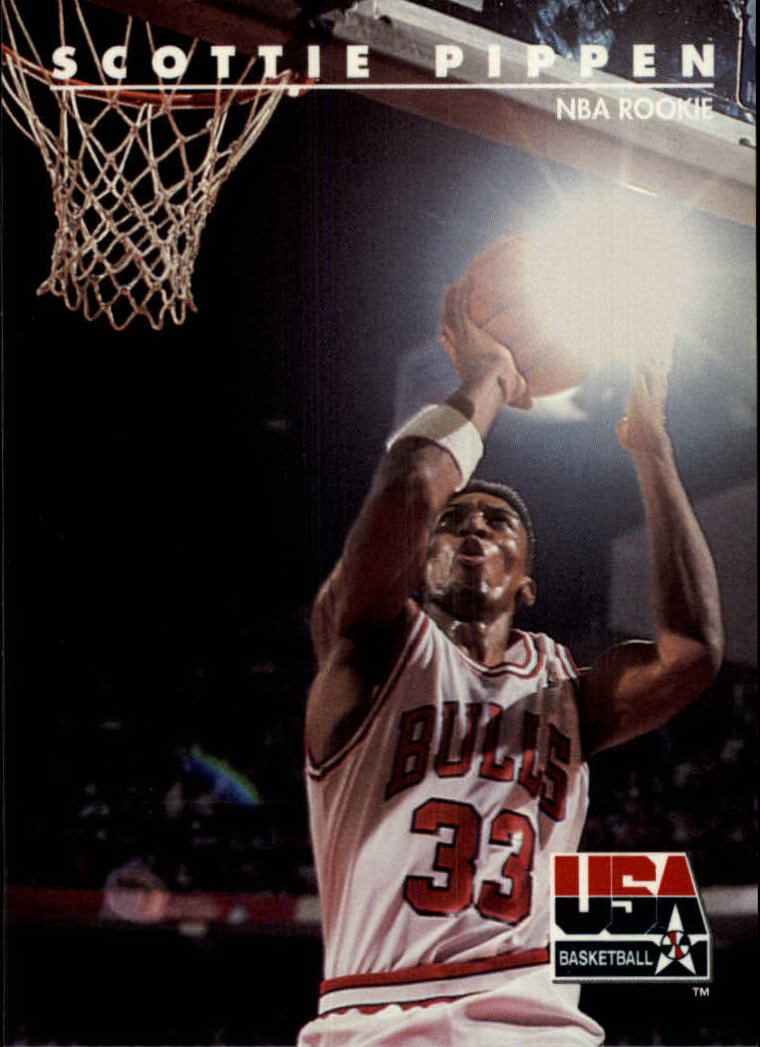 1992 SkyBox USA #65 Scottie Pippen/NBA Rookie