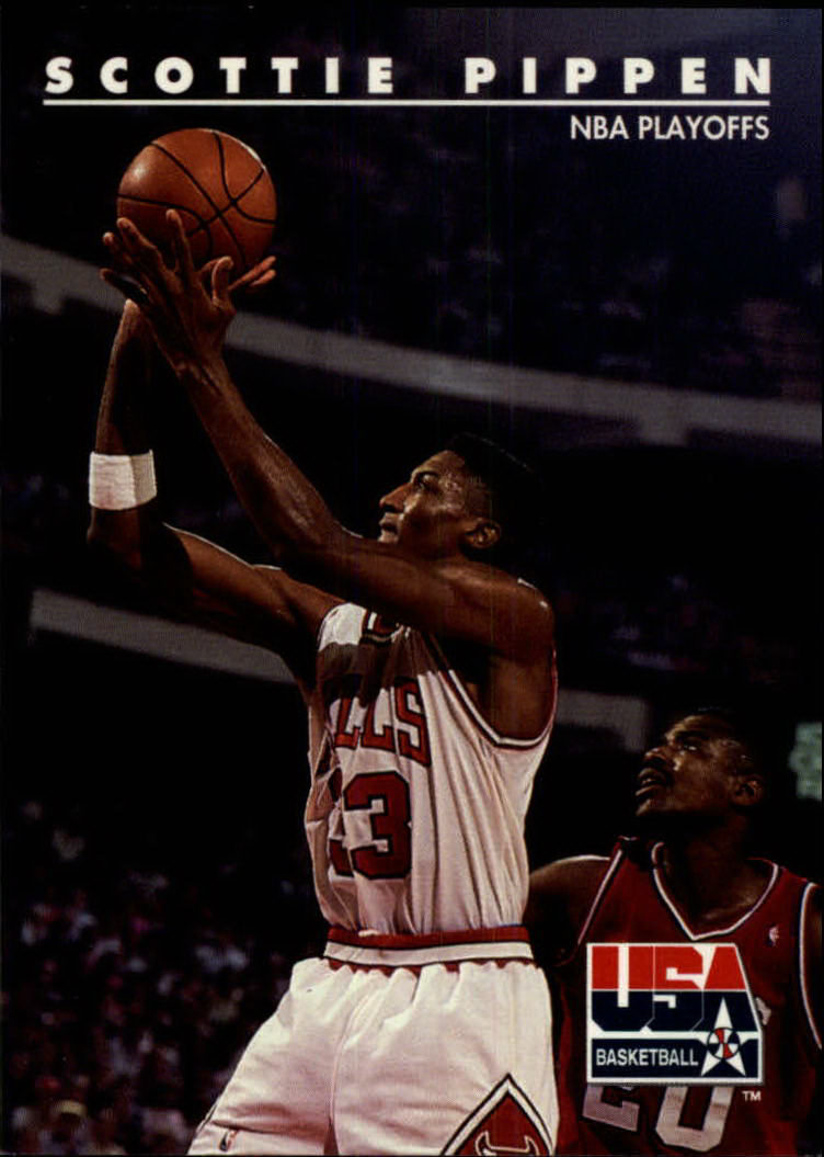 1992 SkyBox USA #69 Scottie Pippen/NBA Playoffs