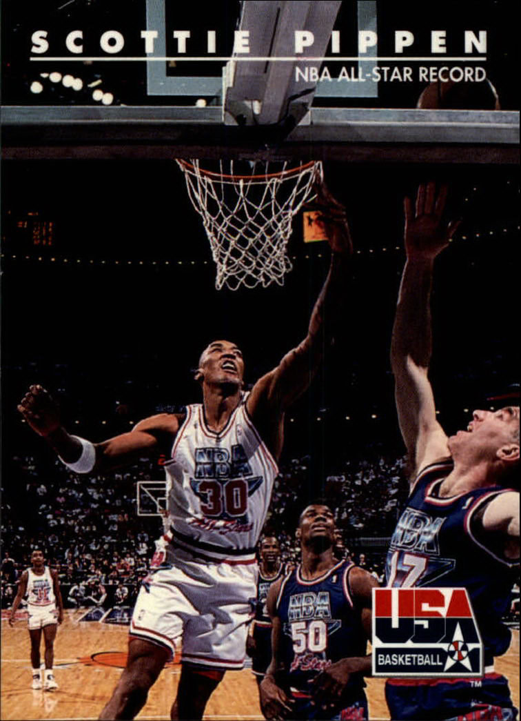 1992 SkyBox USA #70 Scottie Pippen/NBA All-Star Record
