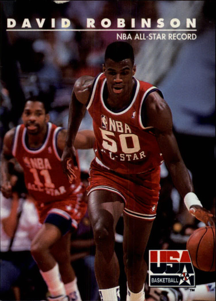 1992 SkyBox USA #79 David Robinson/NBA All-Star