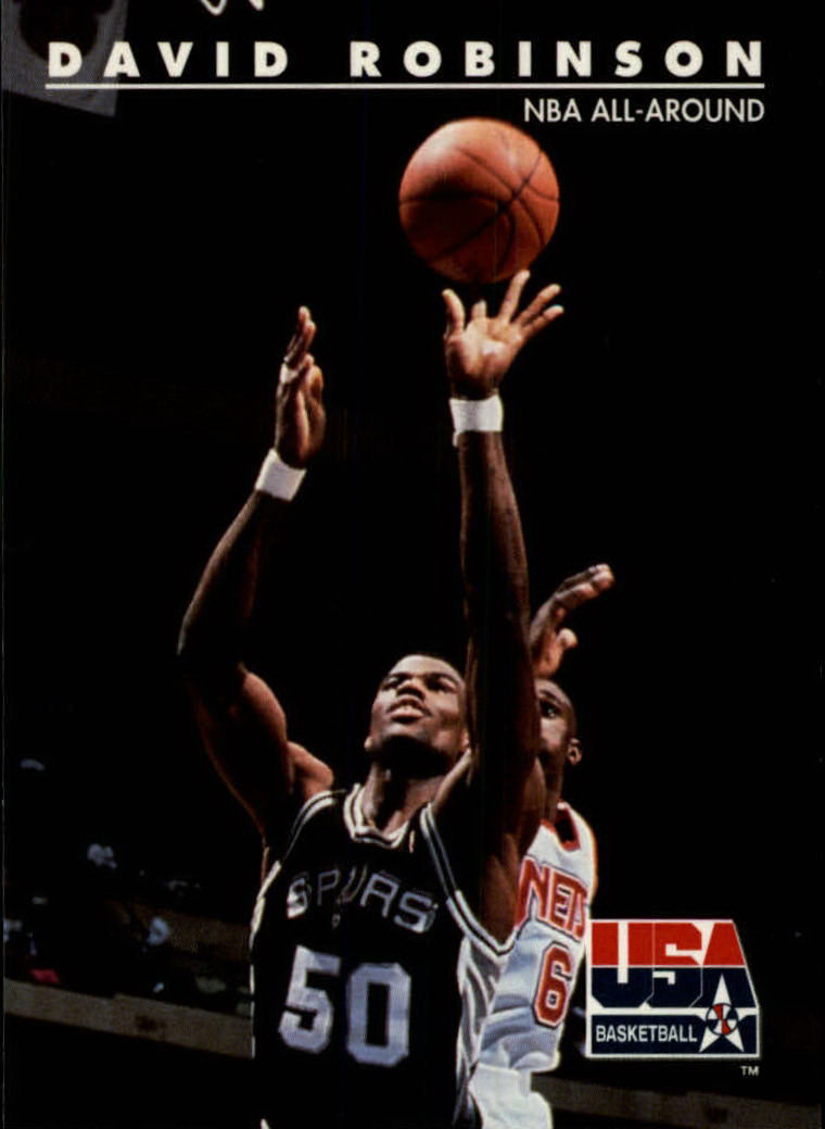 1992 SkyBox USA #81 David Robinson/NBA All-Around