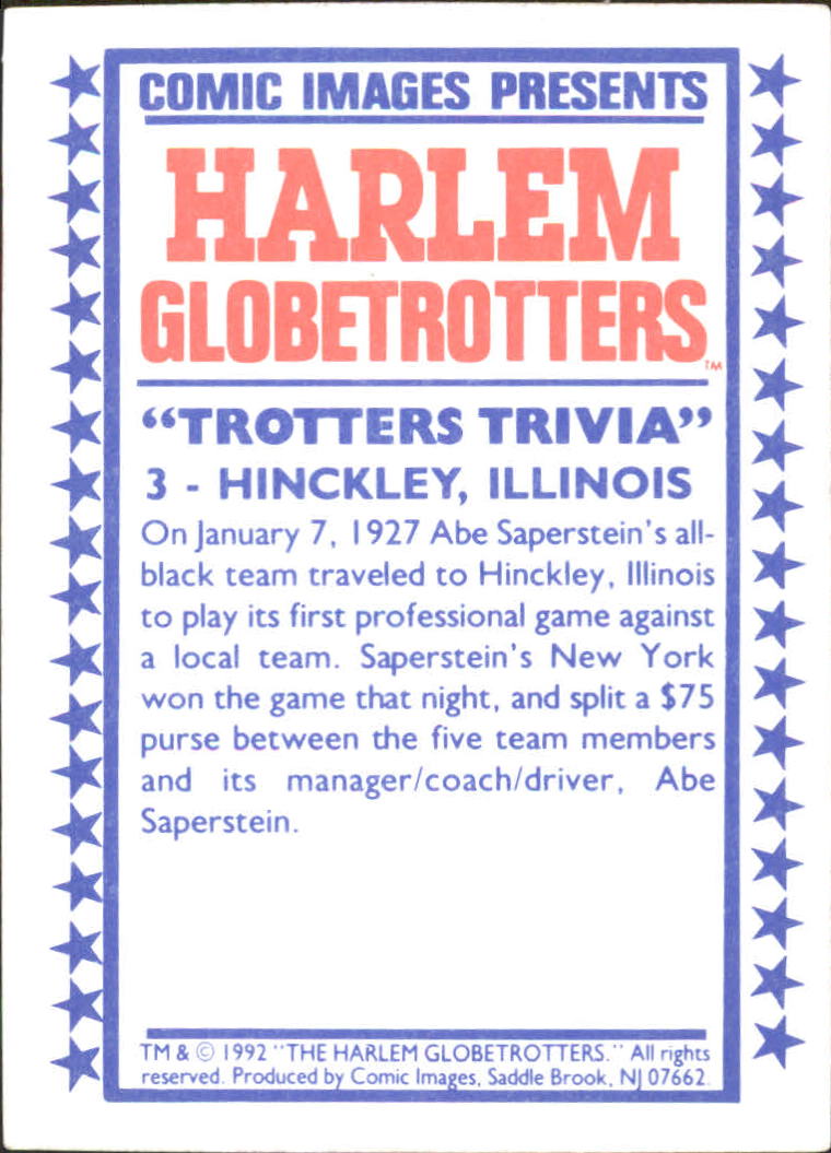 A4051- 1992 Globetrotters Basketball Card #s 1-90 -You Pick- 15+ FREE US SHIP - Bild 7 von 181