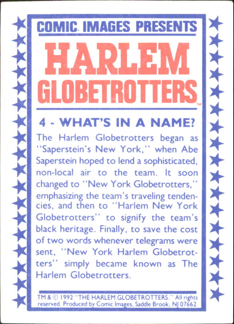 A4051- 1992 Globetrotters Basketball Card #s 1-90 -You Pick- 15+ FREE US SHIP - Bild 9 von 181