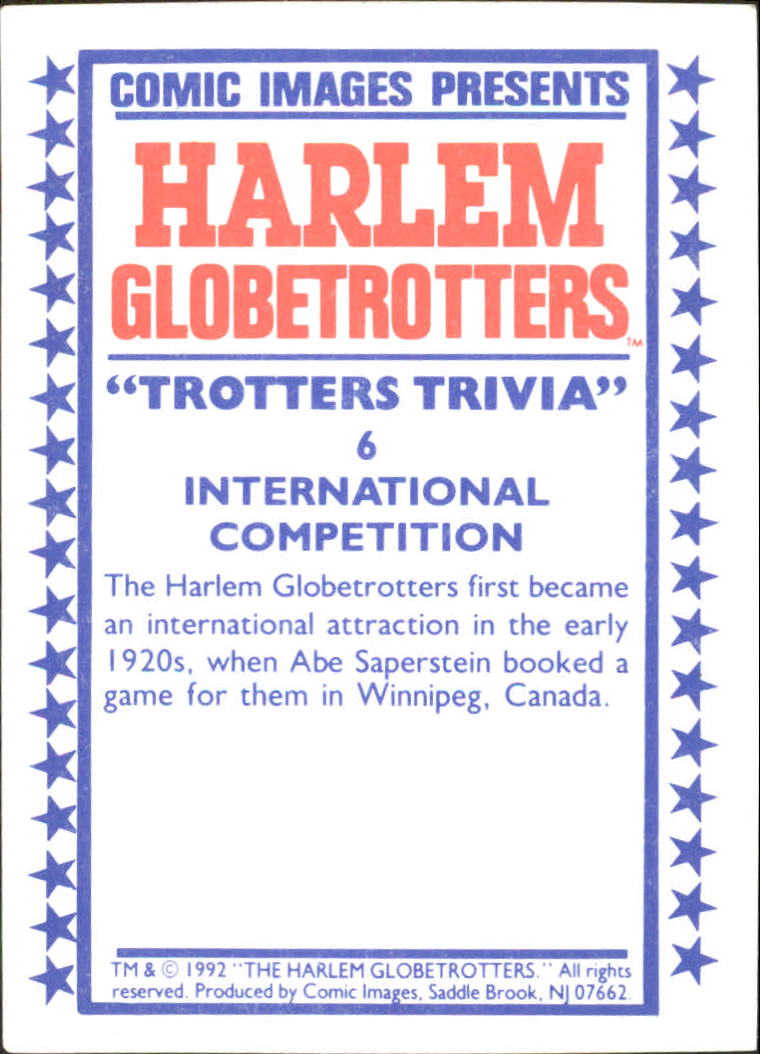 A4051- 1992 Globetrotters Basketball Card #s 1-90 -You Pick- 15+ FREE US SHIP - Bild 13 von 181