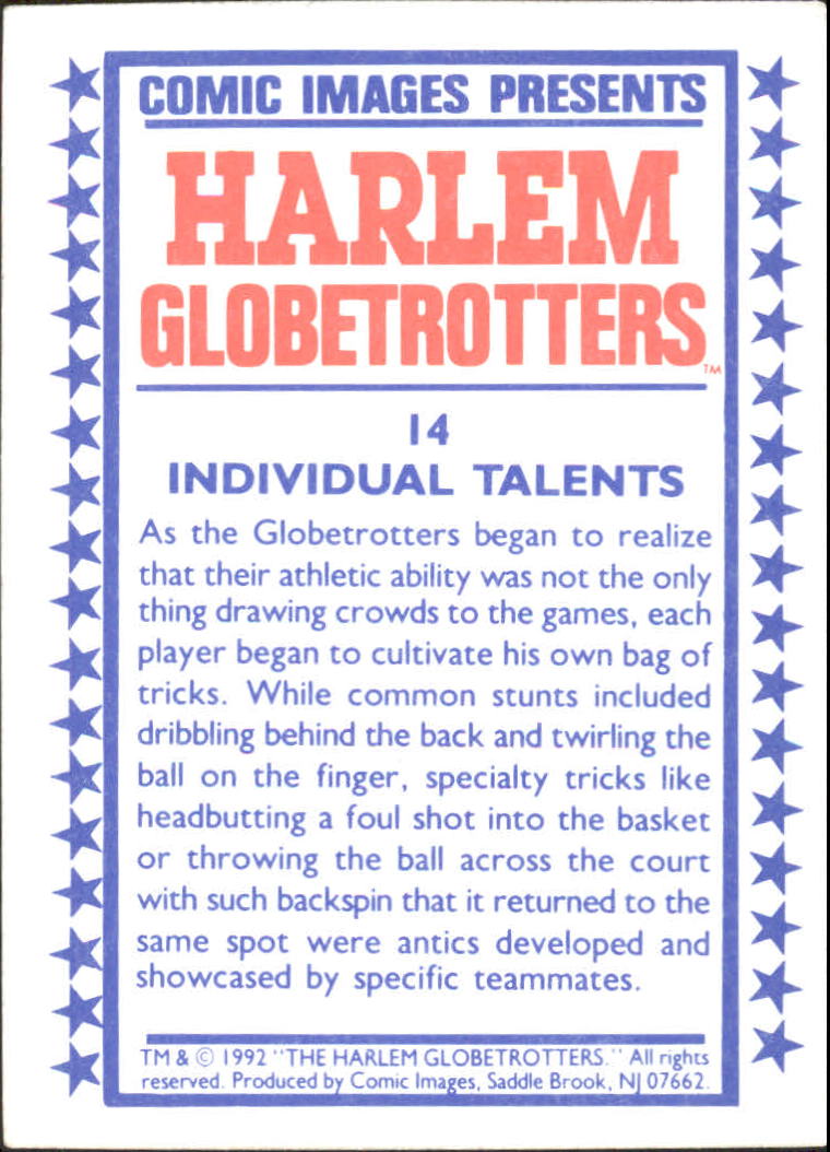 A4051- 1992 Globetrotters Basketball Card #s 1-90 -You Pick- 15+ FREE US SHIP - Bild 29 von 181