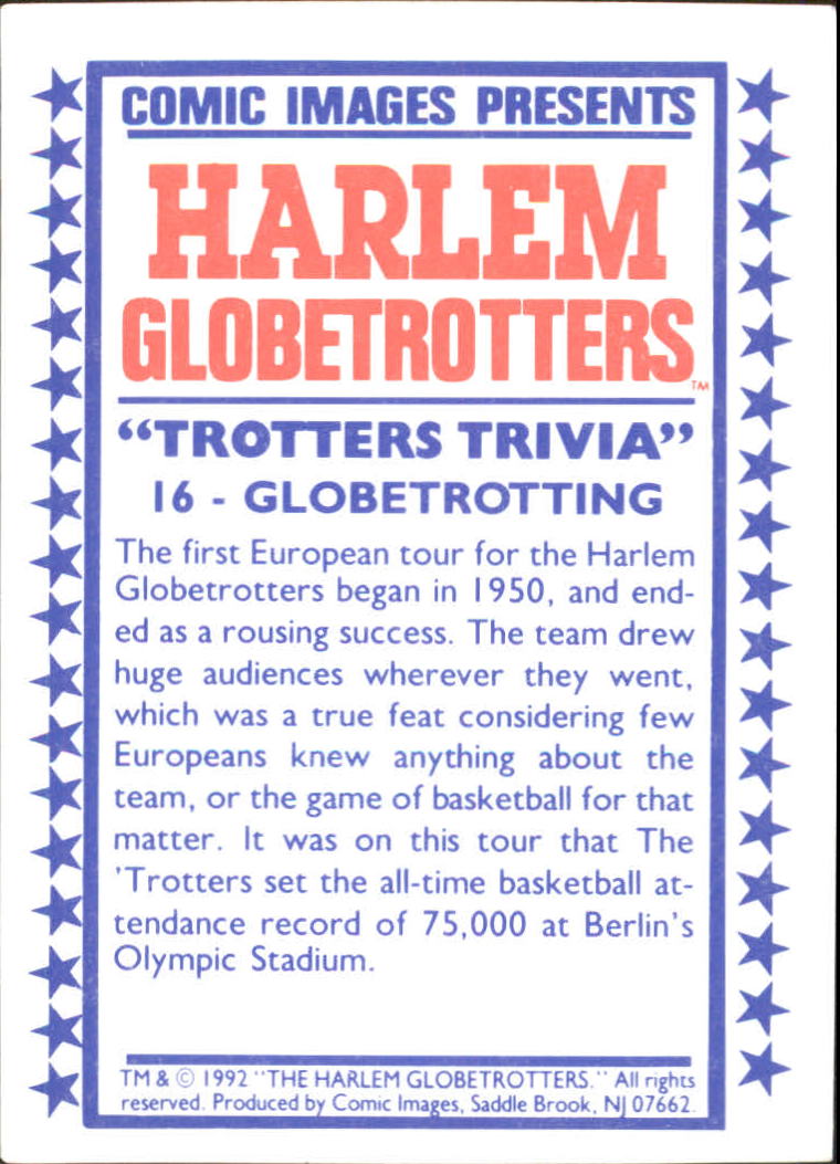 A4051- 1992 Globetrotters Basketball Card #s 1-90 -You Pick- 15+ FREE US SHIP - Bild 33 von 181
