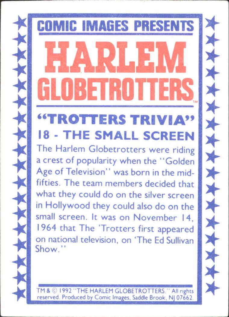 A4051- 1992 Globetrotters Basketball Card #s 1-90 -You Pick- 15+ FREE US SHIP - Bild 37 von 181