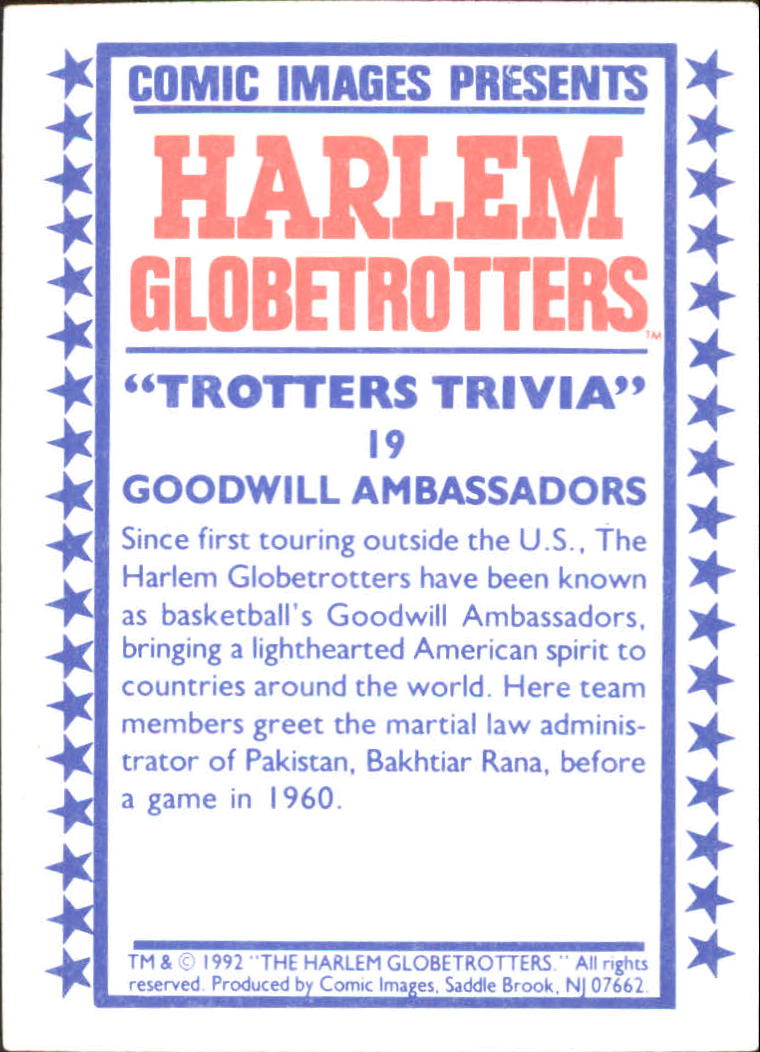 A4051- 1992 Globetrotters Basketball Card #s 1-90 -You Pick- 15+ FREE US SHIP - Bild 39 von 181