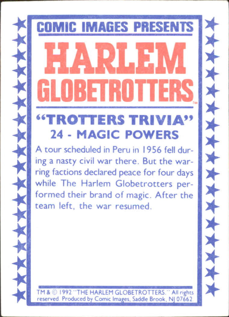 Sports Card Back