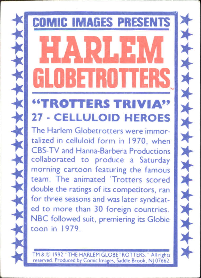 A4051- 1992 Globetrotters Basketball Card #s 1-90 -You Pick- 15+ FREE US SHIP - Bild 55 von 181