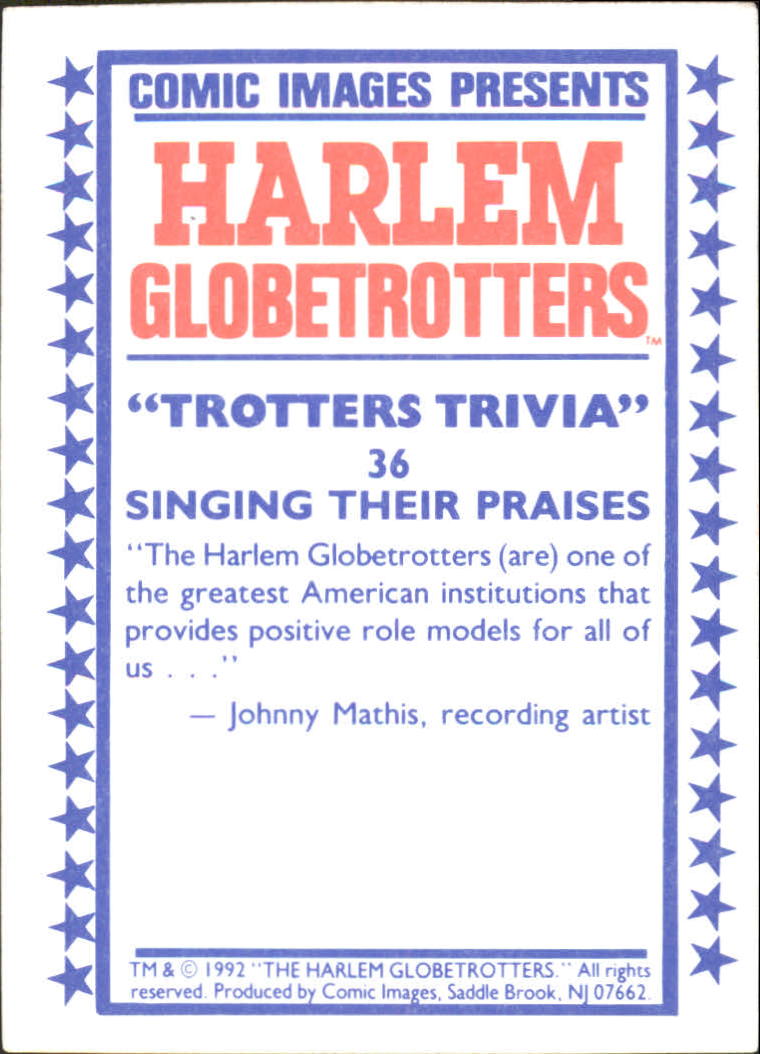 A4051- 1992 Globetrotters Basketball Card #s 1-90 -You Pick- 15+ FREE US SHIP - Bild 73 von 181