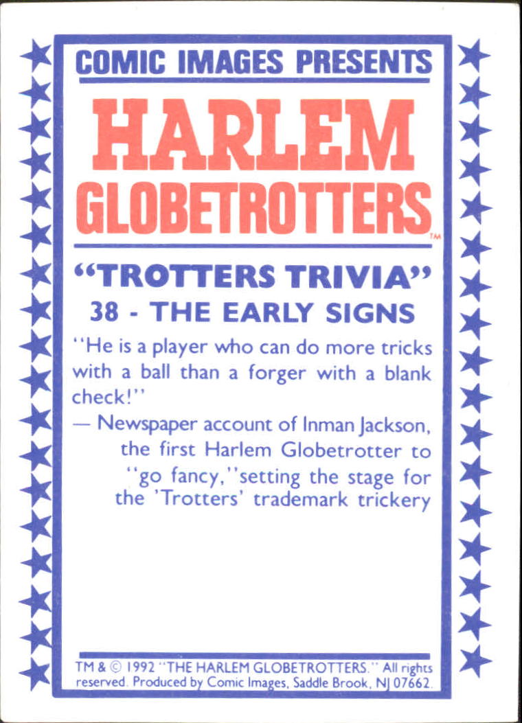 A4051- 1992 Globetrotters Basketball Card #s 1-90 -You Pick- 15+ FREE US SHIP - Bild 77 von 181