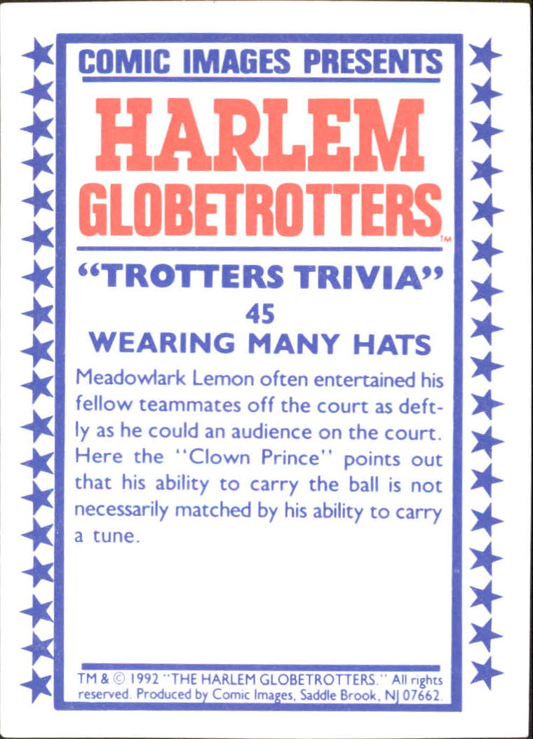 A4051- 1992 Globetrotters Basketball Card #s 1-90 -You Pick- 15+ FREE US SHIP - Bild 91 von 181