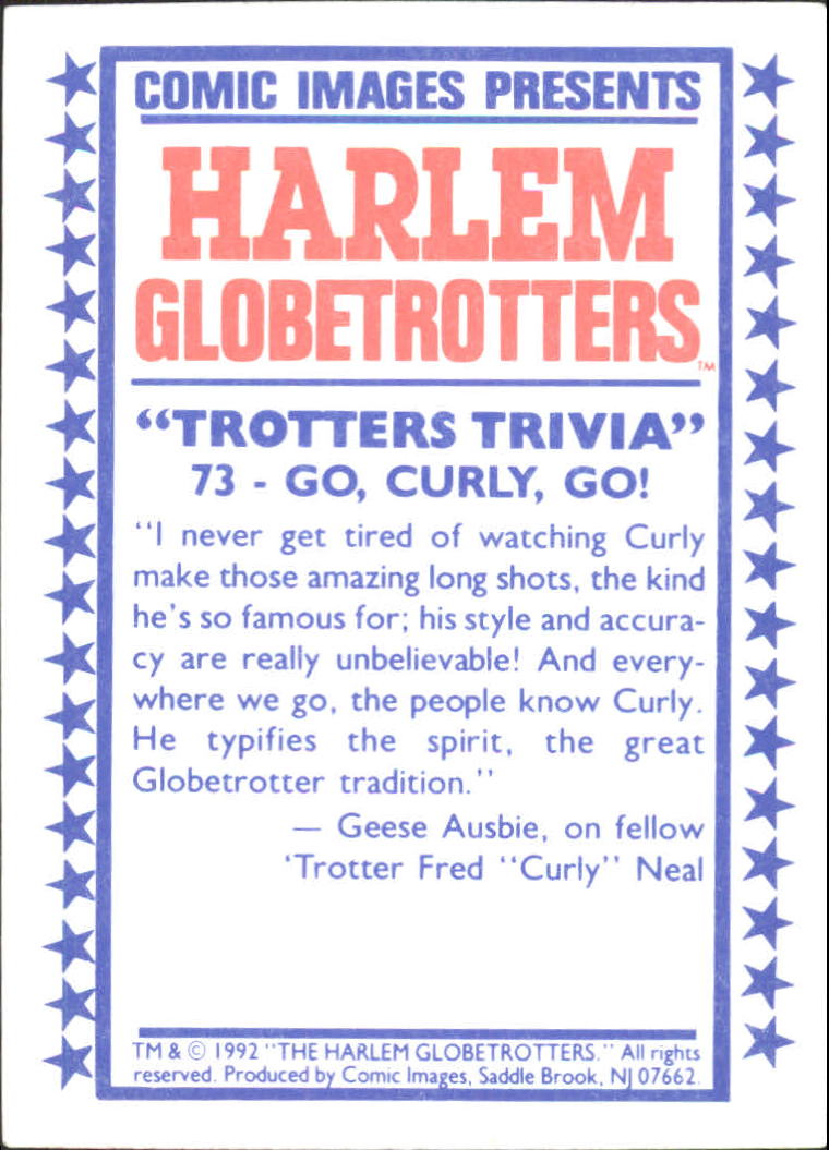 A4051- 1992 Globetrotters Basketball Card #s 1-90 -You Pick- 15+ FREE US SHIP - Bild 147 von 181