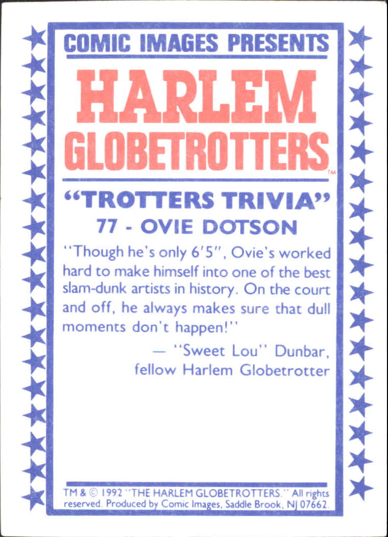 A4051- 1992 Globetrotters Basketball Card #s 1-90 -You Pick- 15+ FREE US SHIP - Bild 155 von 181