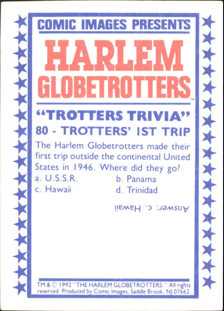 A4051- 1992 Globetrotters Basketball Card #s 1-90 -You Pick- 15+ FREE US SHIP - Bild 161 von 181
