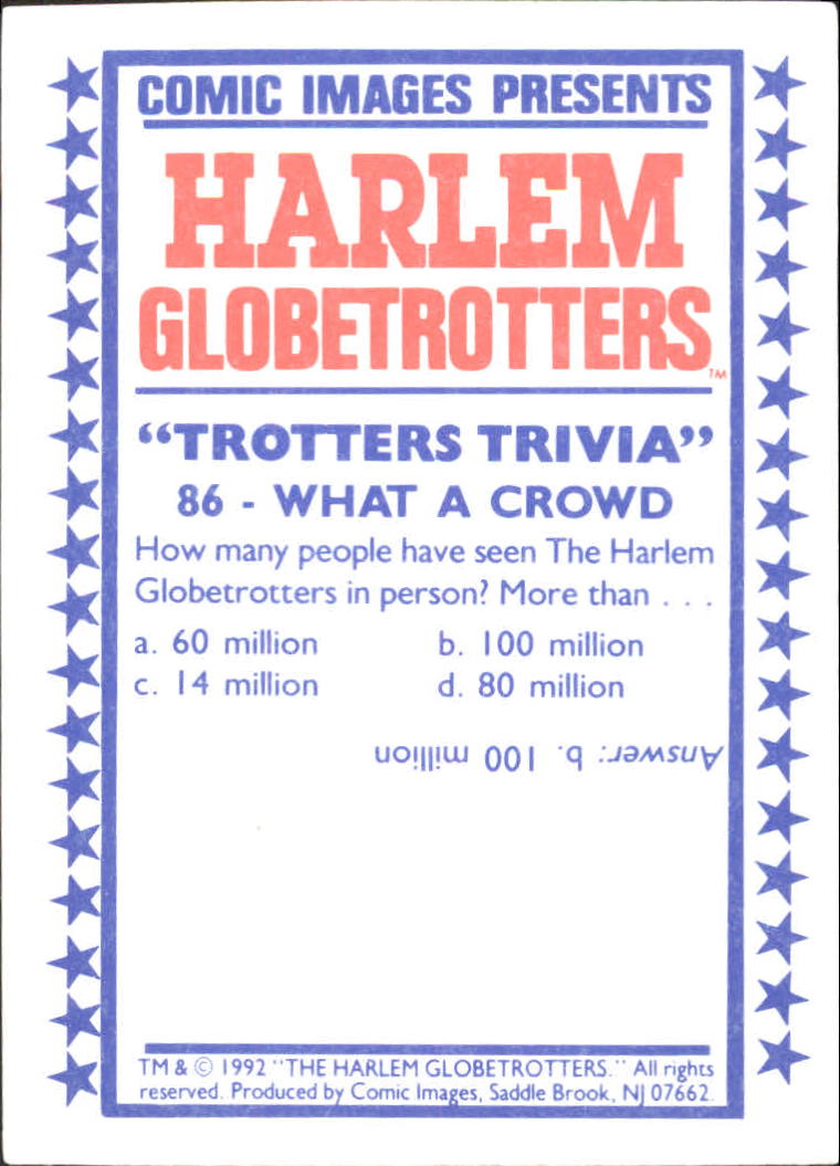 A4051- 1992 Globetrotters Basketball Card #s 1-90 -You Pick- 15+ FREE US SHIP - Bild 173 von 181