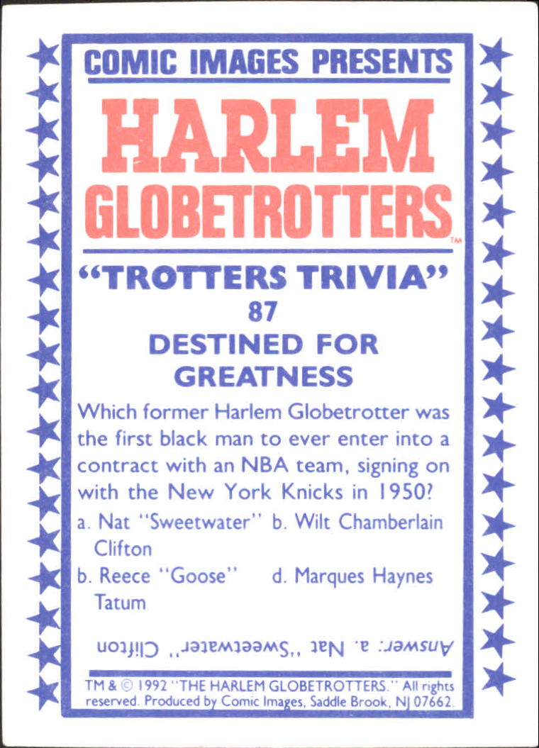 A4051- 1992 Globetrotters Basketball Card #s 1-90 -You Pick- 15+ FREE US SHIP - Bild 175 von 181