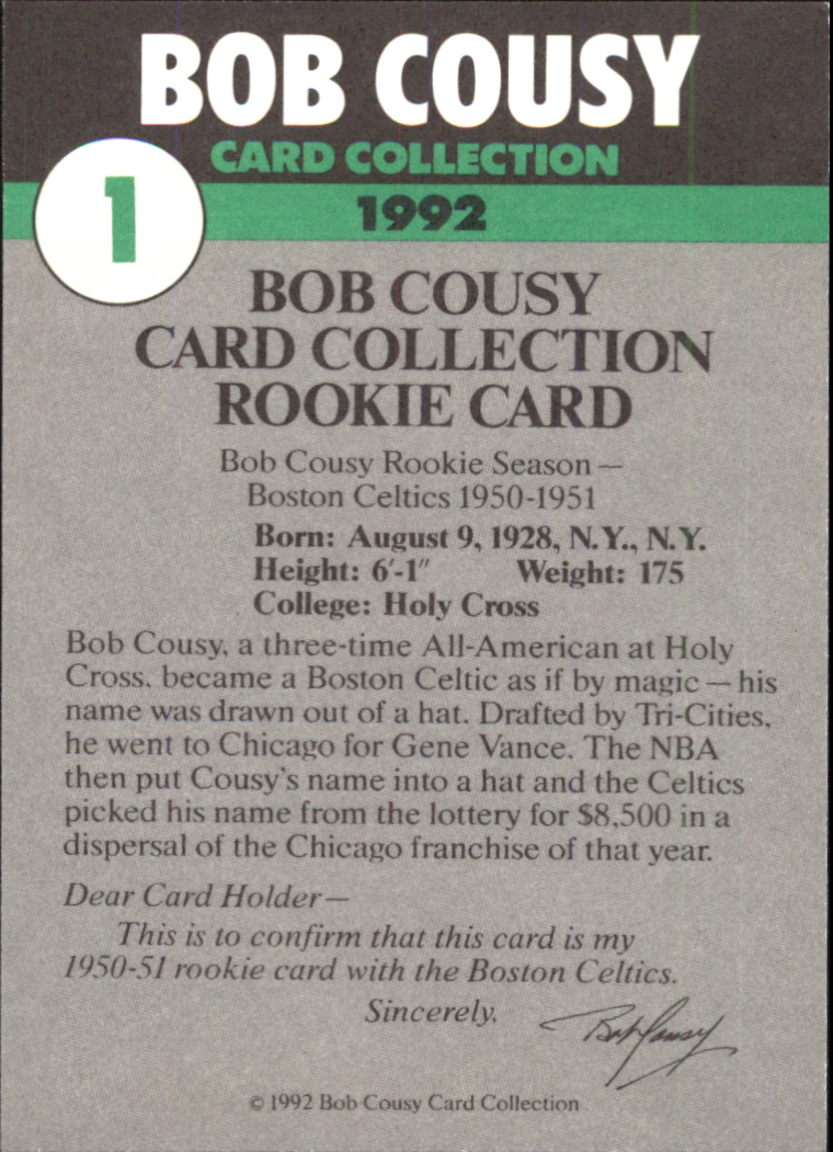 Sports Card Back