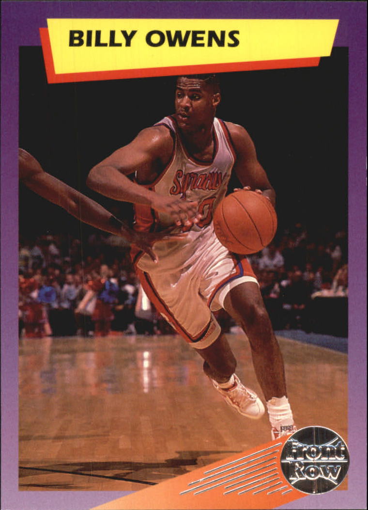 1992 Front Row Dream Picks #18 Billy Owens/NBA All-Rookie Team