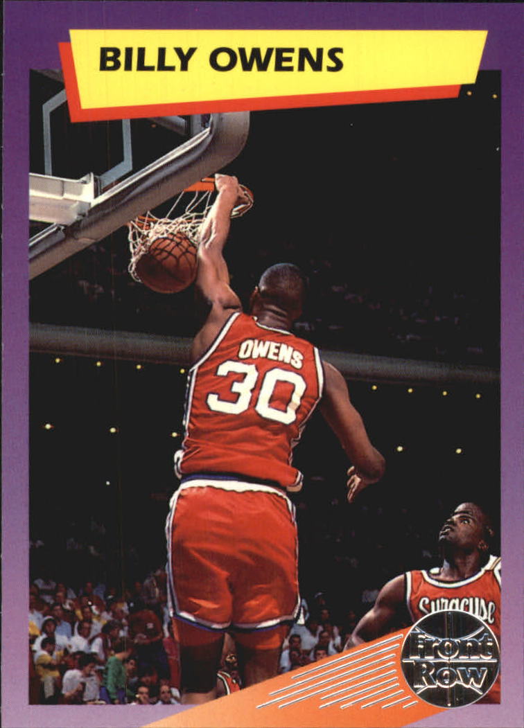 1992 Front Row Dream Picks #19 Billy Owens/A Proven Winner