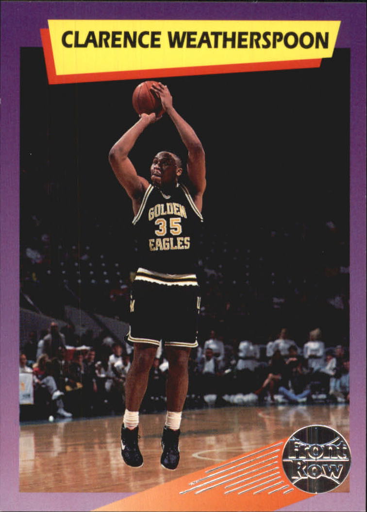 1992 Front Row Dream Picks #21 Clarence Weatherspoon/College Stats