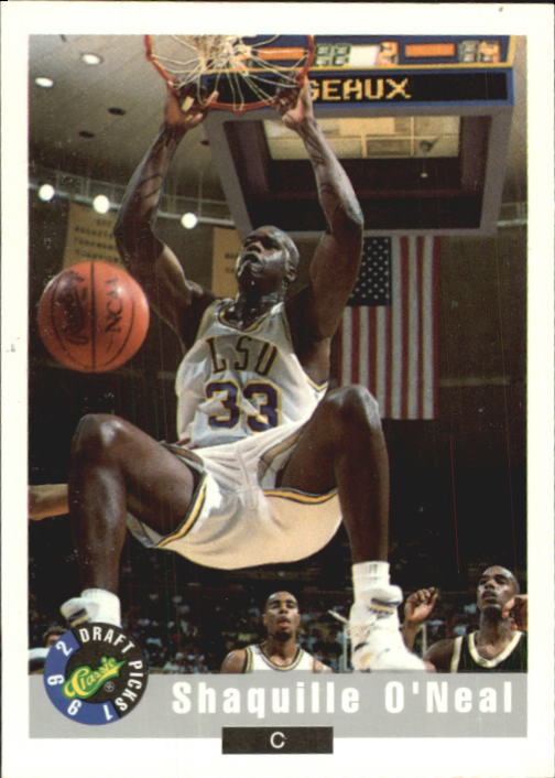 1992 Classic #1 Shaquille O'Neal