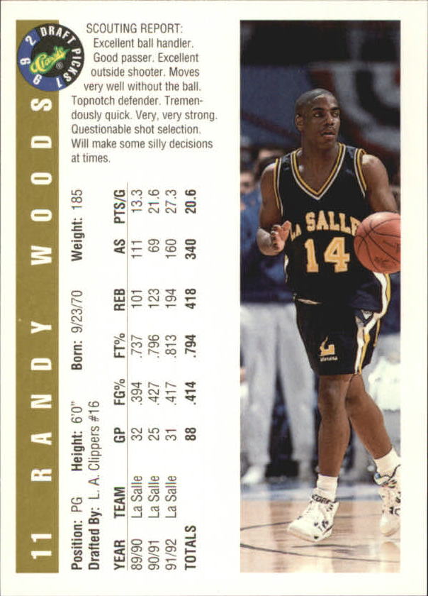 Sports Card Back