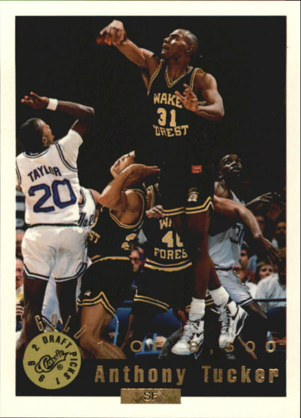 1992 Classic Gold #40 Anthony Tucker