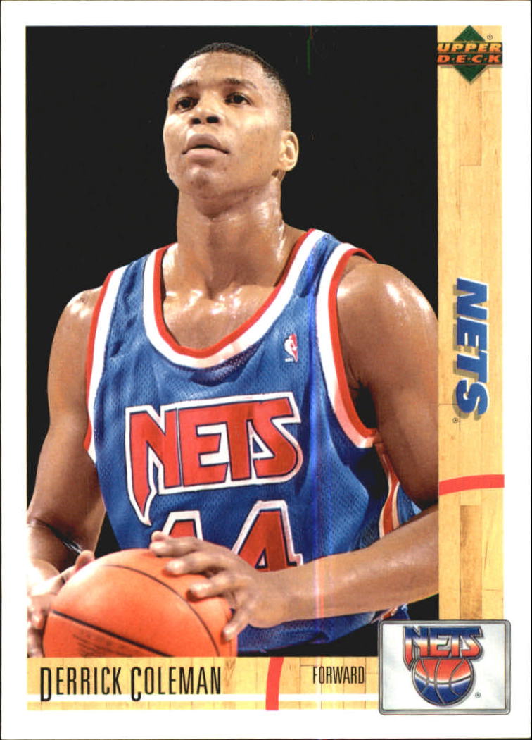  1992-93 Upper Deck Series I & II New Jersey Nets Team Set with  2 Derrick Coleman & 2 Kenny Anderson - 17 NBA Cards : Collectibles & Fine  Art