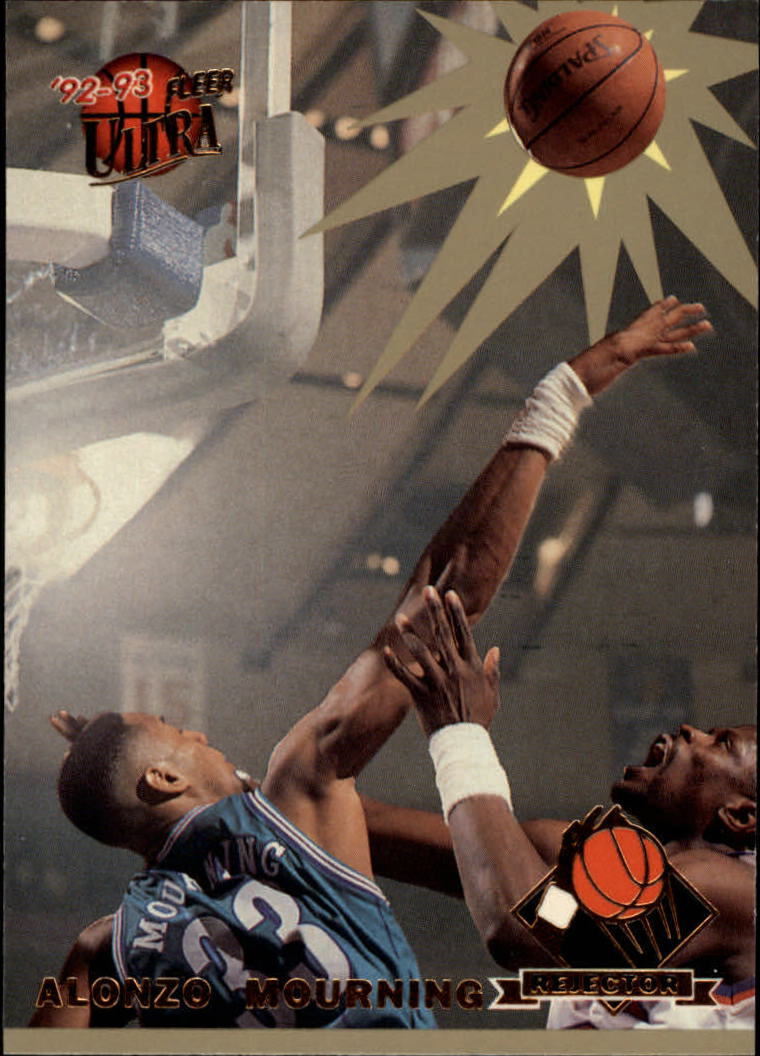 1992-93 Ultra Rejectors #1 Alonzo Mourning