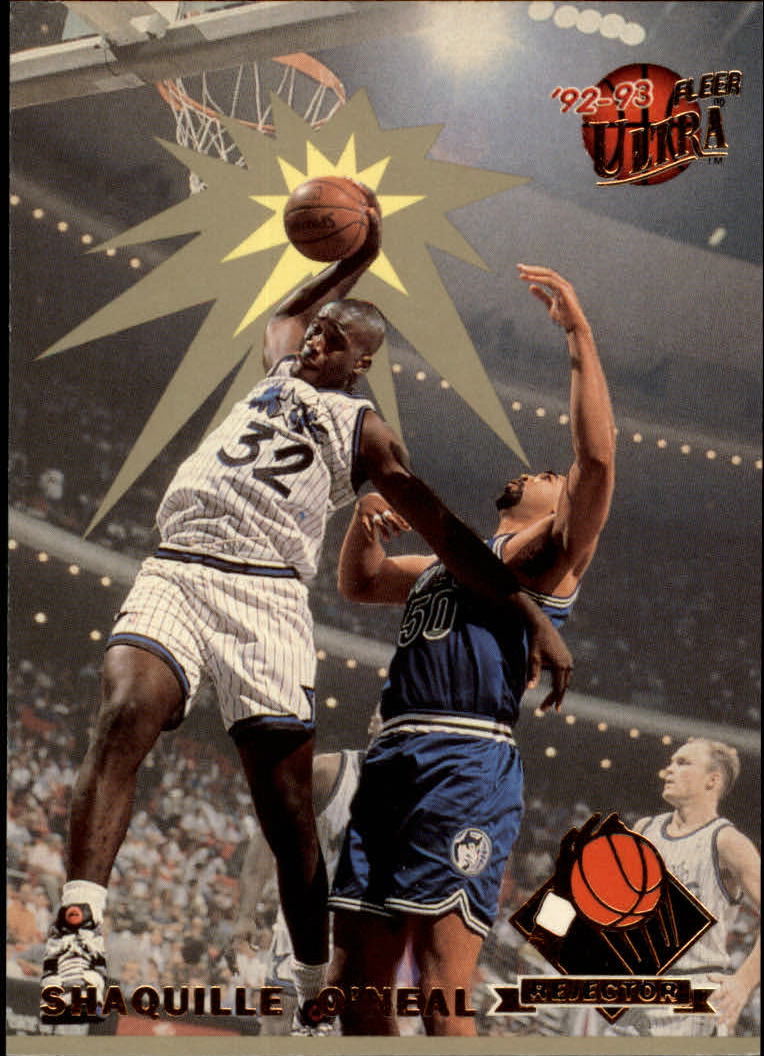 1992-93 Ultra Rejectors #4 Shaquille O'Neal