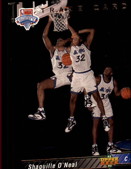 1992-93 Upper Deck #1B Shaquille O'Neal TRADE