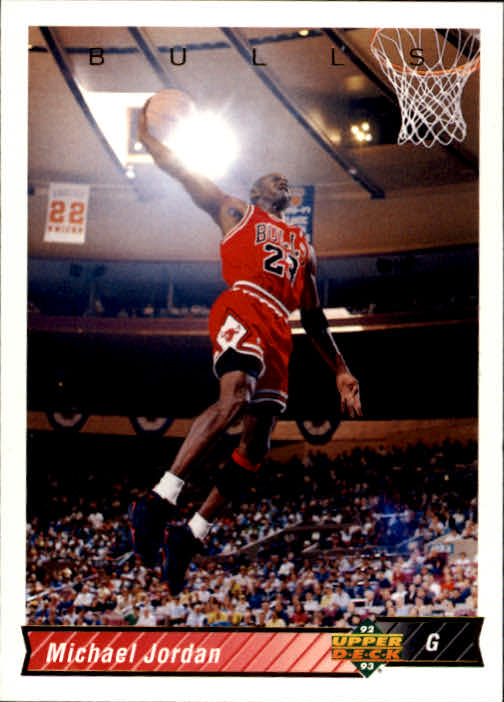 1992-93 UPPER DECK MICHAEL JORDAN / PIPPEN SCORING THREATS #62 BASKETBALL  CARD