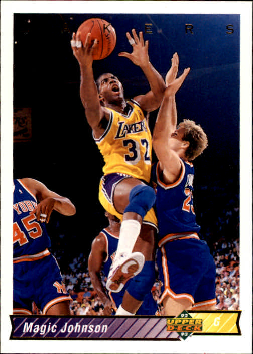 1992-93 Upper Deck #32A Magic Johnson SP