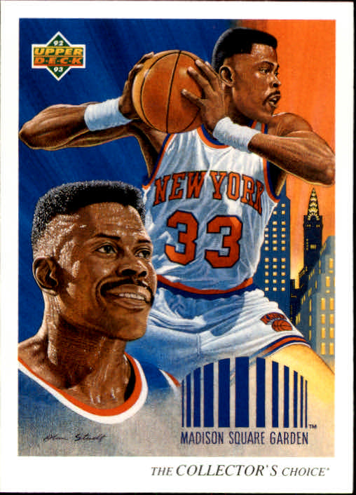 At Auction: 1992 Upper Deck #FE3 Patrick Ewing Foreign Exchange PSA 8