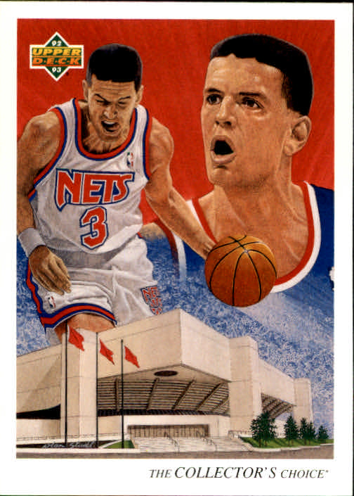 1992-93 Upper Deck The Collectors Choice Drazen Petrovic New Jersey Nets  #50