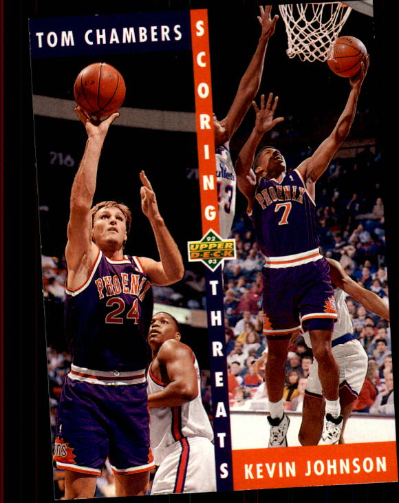 1992-93 Upper Deck #64 Tom Chambers ST/Kevin Johnson