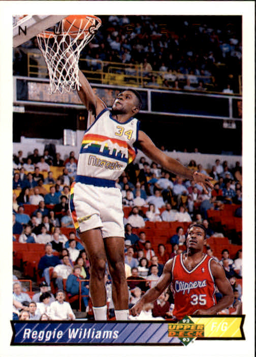 1992-93 Upper Deck #113 Reggie Williams
