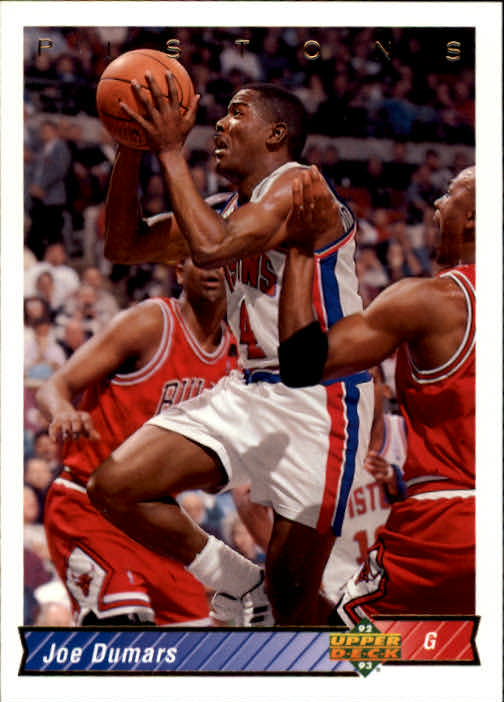1992-93 Upper Deck #268 Joe Dumars/Michael Jordan