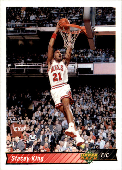 1992-93 Upper Deck #285 Stacey King/Michael Jordan
